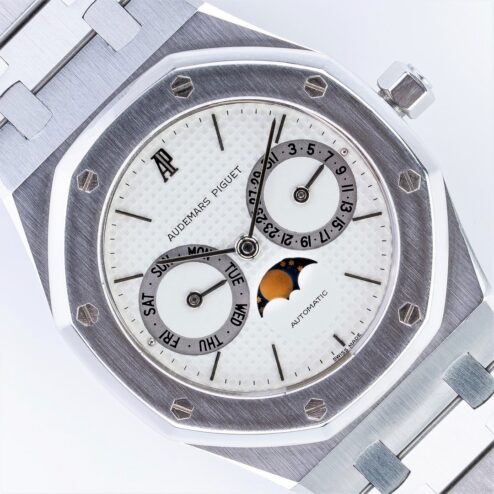25594ST Royal Oak Day-Date (super rare no Lume dial / top condition)