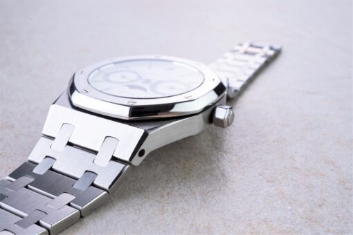 25594ST Royal Oak Day-Date (super rare no Lume dial / top condition) – Bild 10