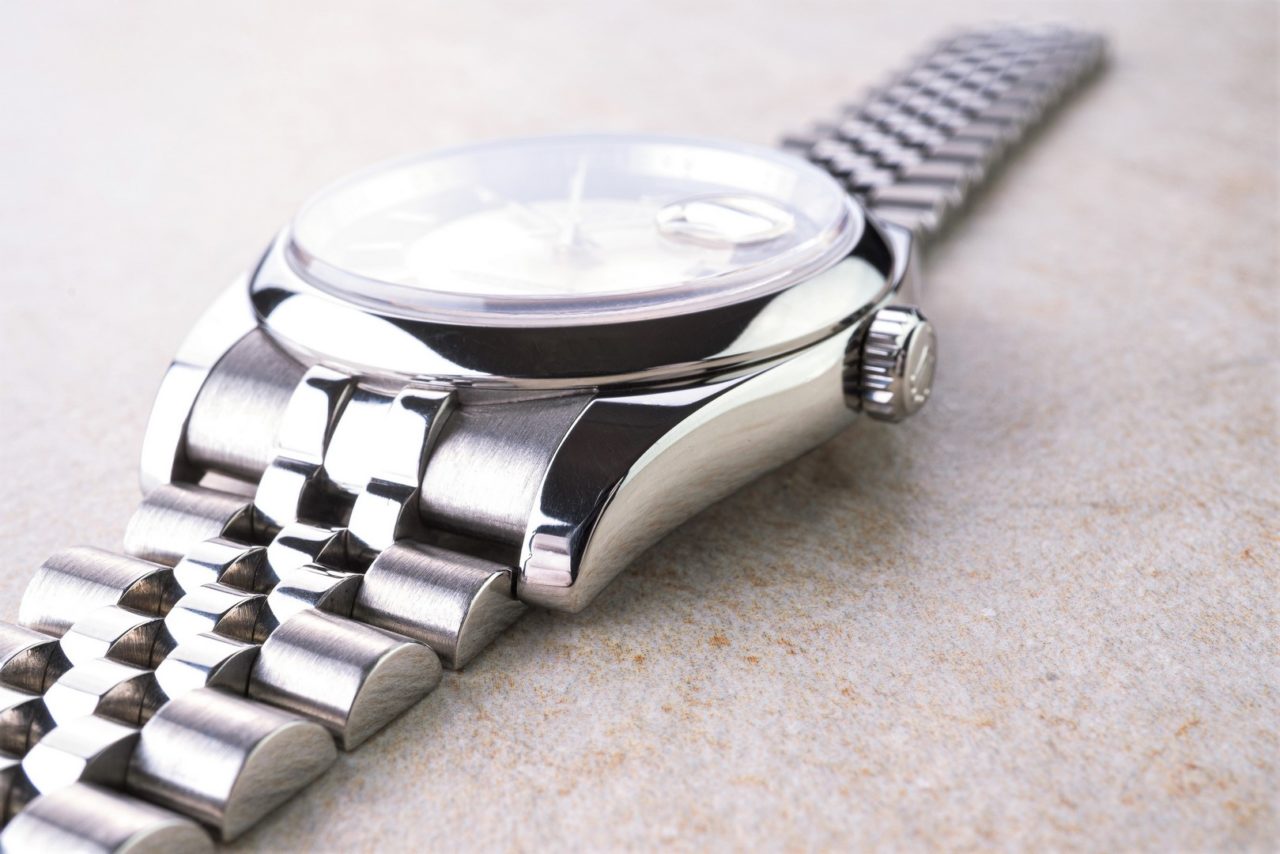 rolex datejust tuxedo dial jubilee