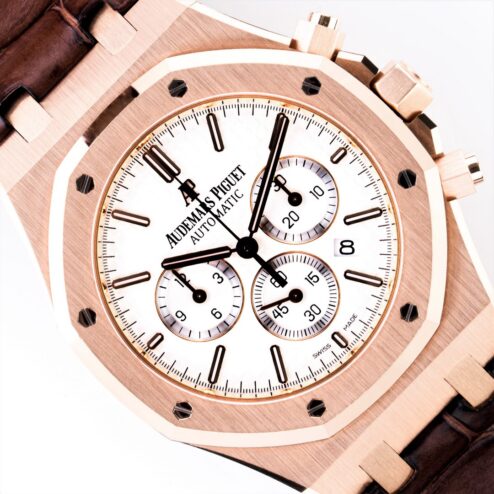 26320OR Royal Oak Chronograph (full set / rose gold)