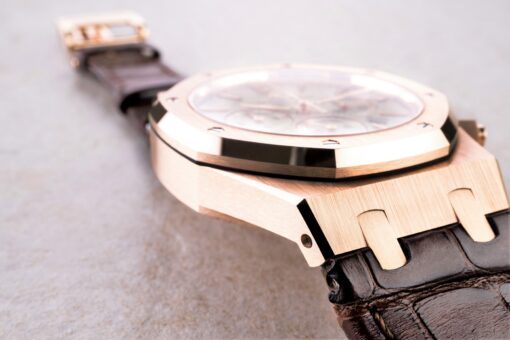 26320OR Royal Oak Chronograph (full set / rose gold) – Bild 5