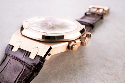26320OR Royal Oak Chronograph (full set / rose gold) – Bild 8