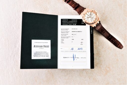 26320OR Royal Oak Chronograph (full set / rose gold) – Bild 3