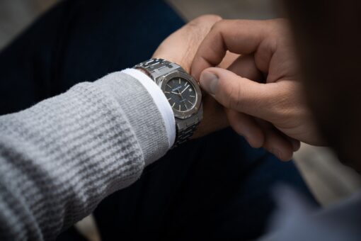 14790ST Royal Oak (blue dial / LC 100 full set) – Bild 2