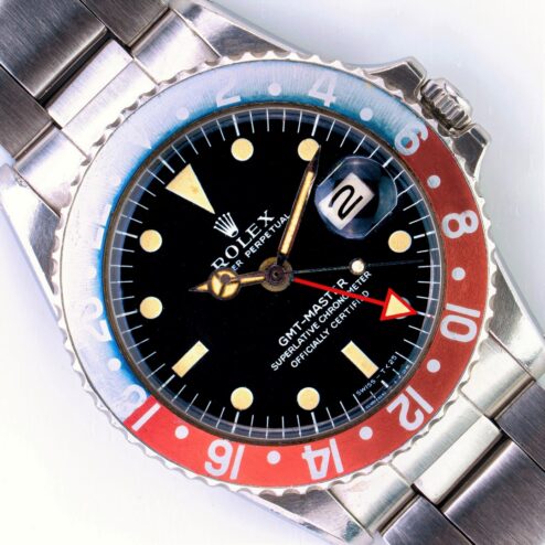 1675 GMT-Master (long E / allred hand / mff inlay)