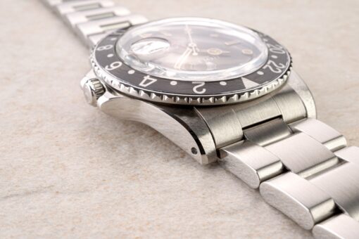 16750 GMT-Master (rare matte-glossy dial / pumkin patina) – Bild 8