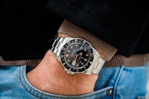 16750 GMT-Master (rare matte-glossy dial / pumkin patina) – Bild 3