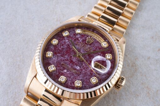 18238 Day-Date (super rare Grossular dial / LC 100 full set) – Bild 3
