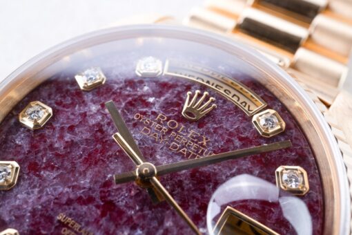 18238 Day-Date (super rare Grossular dial / LC 100 full set) – Bild 4