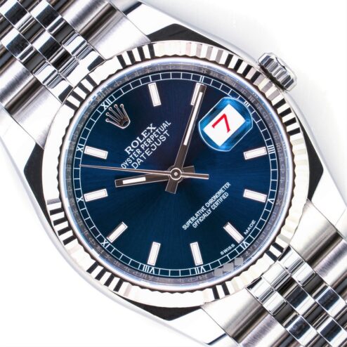 116234 Datejust (2018 / LC 100 / roulette date disc)