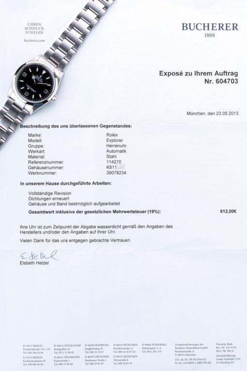 114270 Explorer I (K serial / SL / SEL) – Bild 5