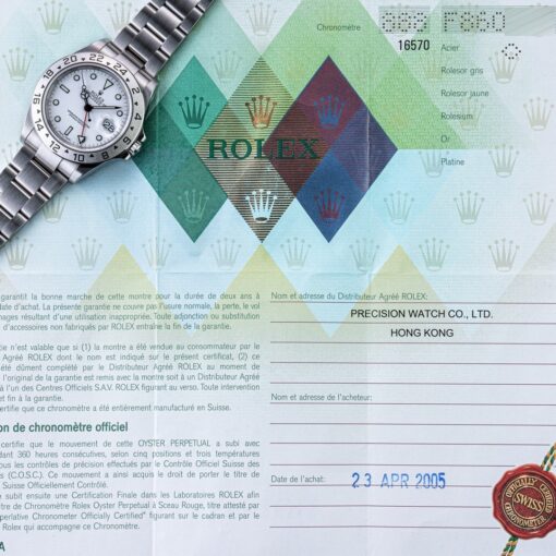 16570 Explorer II (polar dial / full set) – Bild 6