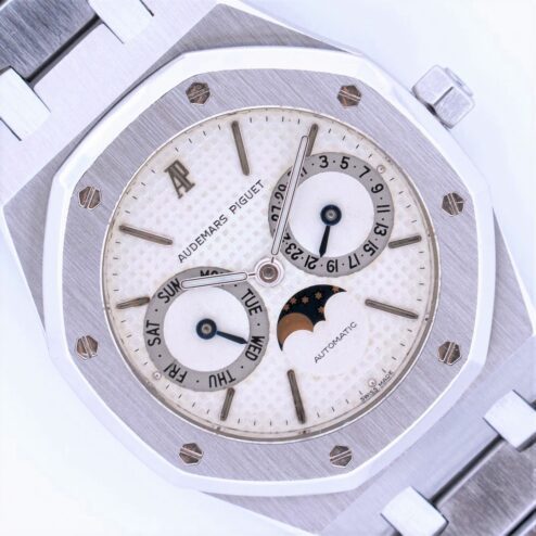 25594ST Royal Oak Day-Date moon phase (full set from Germany)