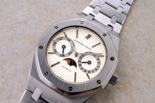 25594ST Royal Oak Day-Date moon phase (full set from Germany) – Bild 4