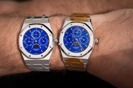 25820ST Royal Oak Perpetual Calendar (super rare Yves Klein electric blue dial) – Bild 2