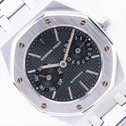 25572ST Royal Oak Day Date (super early watch with rare black dial)