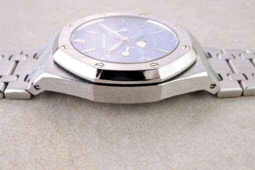 25594ST Royal Oak Day-Date Moon (Yves Klein electric blue / full set) – Bild 8