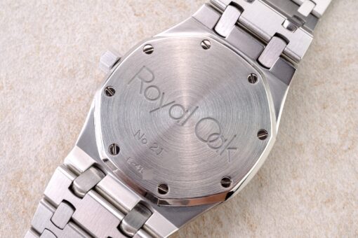 25594ST Royal Oak Day-Date Moon (Yves Klein electric blue / full set) – Bild 11