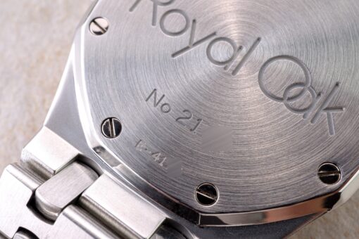 25594ST Royal Oak Day-Date Moon (Yves Klein electric blue / full set) – Bild 12