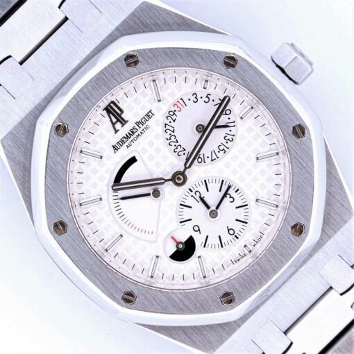 26120ST Royal Oak Dual Time (white dial / 2007)