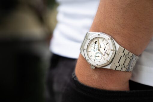 26120ST Royal Oak Dual Time (white dial / 2007) – Bild 2