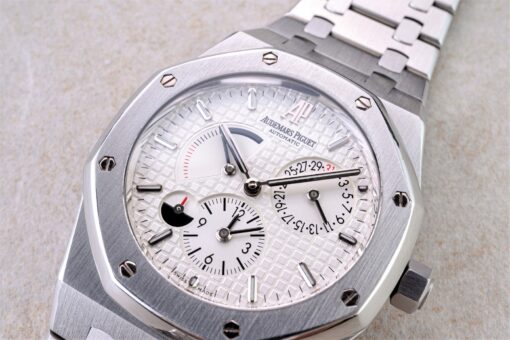 26120ST Royal Oak Dual Time (white dial / 2007) – Bild 3