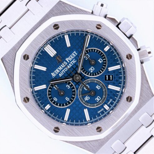 26320ST Royal Oak Chronograph (blue Boutique edition / 2015 full set)