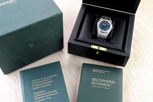 15202ST Royal Oak (Blue dial / German delivered) – Bild 5