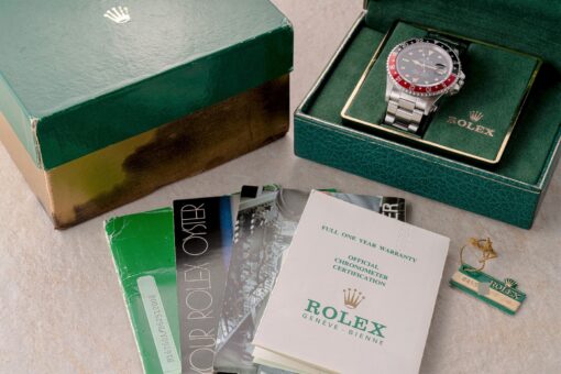 16760 GMT-Master II (Fat Lady / MK 1 perfect patina / unpolished / collectors set) – Bild 7