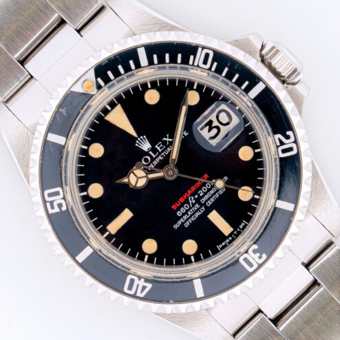 1680 RED Submariner (MKIV dial / mega kissing 4 inlay)