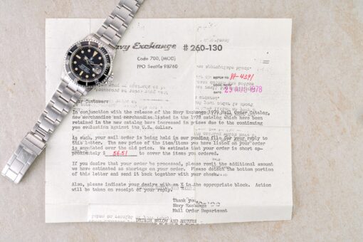 1680 Submariner Date (Maxi dial / US Navy / full full set) – Bild 2