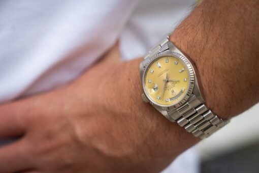 18049 Day-Date (crazy yellow tropical dial / collectors set) – Bild 3