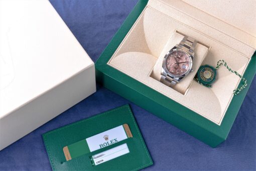 126234 Datejust (2020 / new / rare pink anniversary diamond dial) – Bild 5