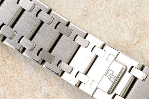 25977ST Royal Oak Chronograph Tourbillon (2005 / top condition / steel bracelet model) – Bild 11