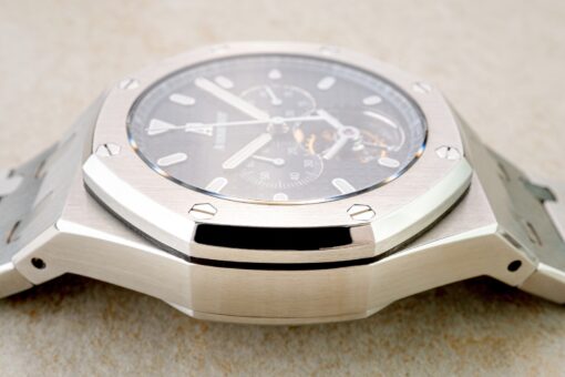 25977ST Royal Oak Chronograph Tourbillon (2005 / top condition / steel bracelet model) – Bild 9