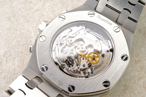 25977ST Royal Oak Chronograph Tourbillon (2005 / top condition / steel bracelet model) – Bild 4
