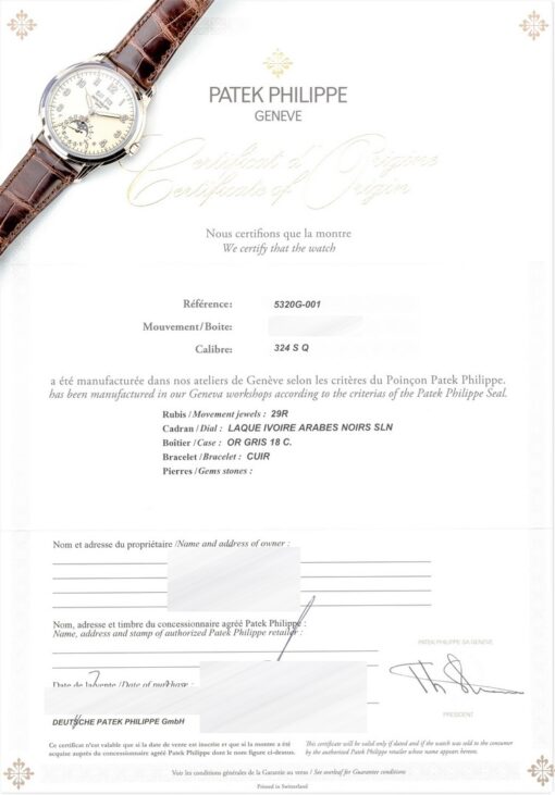 5320G-001 Patek Philippe Grand Complication Perpetual Calendar (2020 / NEW / Germany) – Bild 4