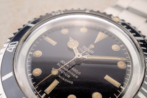 7928 Submariner (perfect chapter ring gilt dial / interesting papers) – Bild 6
