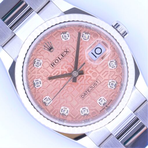 126234 Datejust (2020 / new / rare pink anniversary diamond dial)