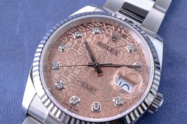 126234 Datejust (2020 / new / rare pink anniversary diamond dial) – Bild 2