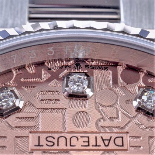 126234 Datejust (2020 / new / rare pink anniversary diamond dial) – Bild 9