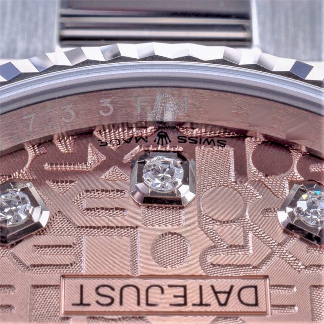 126234 Datejust (2020 / new / rare pink anniversary diamond dial) – Bild 9