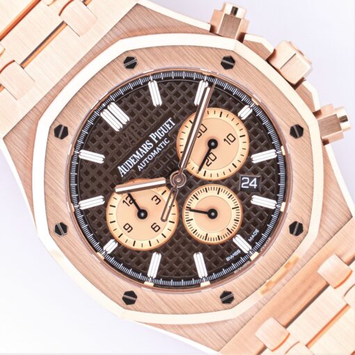 26331OR Royal Oak Chronograph (2018 / full set / perfect condition)