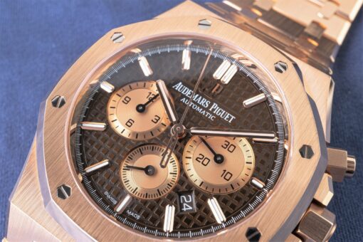 26331OR Royal Oak Chronograph (2018 / full set / perfect condition) – Bild 2