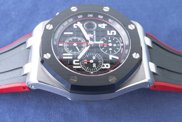 26470SO Royal Oak Offshore Chronograph (ceramic bezel / top condition / full set) – Bild 7