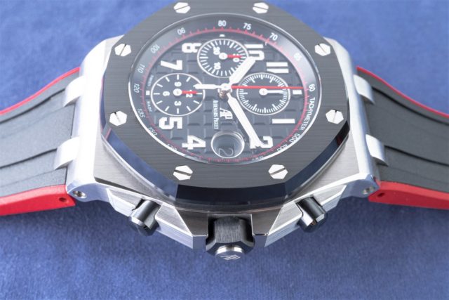 26470SO Royal Oak Offshore Chronograph (ceramic bezel / top condition / full set) – Bild 8