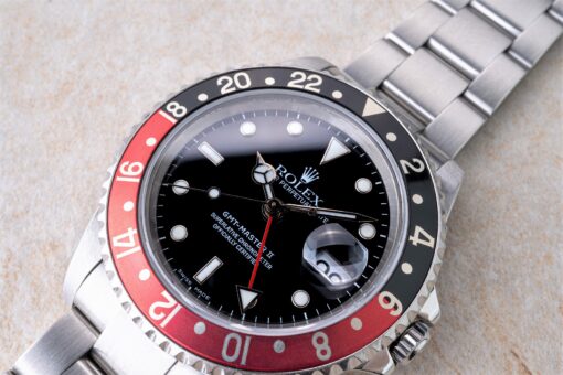 16710 GMT-Master II (F serial / no hole / coke serif inlay) – Bild 2