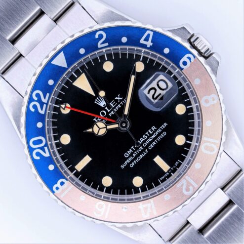 1675 GMT-Master (small arrow hand / long E / 1967)