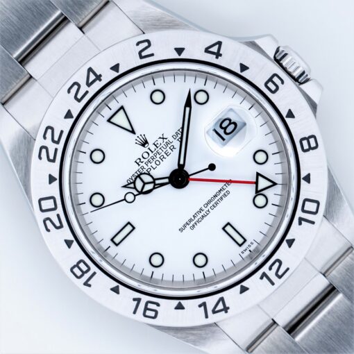 16570 Explorer II (SWISS only / Polar dial / top condition)