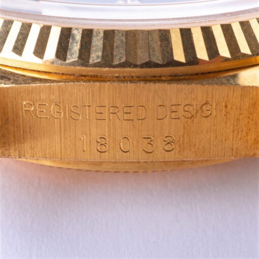 18038 Day-Date (unpolished / rare case version / vignette degrade dial) – Bild 11
